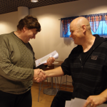 mm. Antti Hiltunen (1002 kilometriä) palkittiin kunniakirjalla