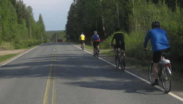 Matka on alkanut kohta Vaaraslahtea